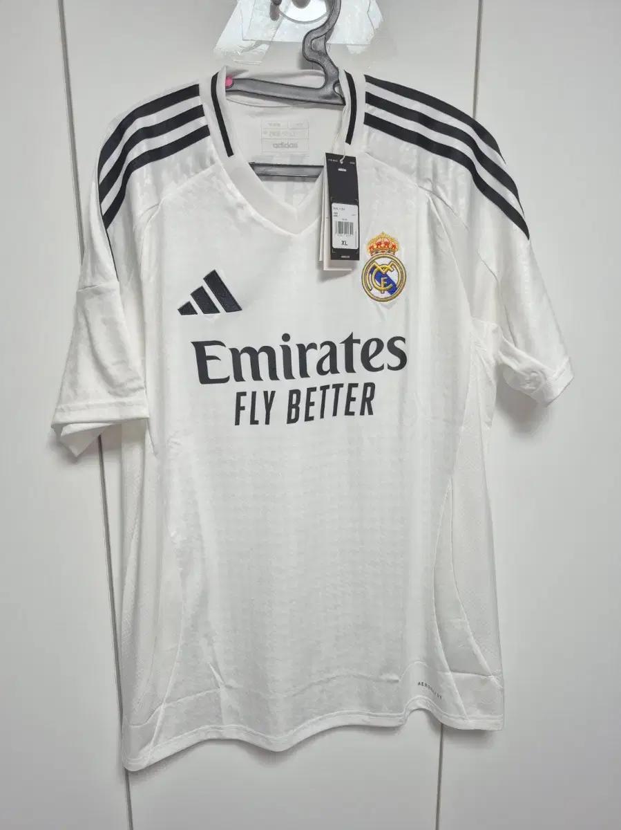 정품 새상품 아디다스 레알마드리드 24 25시즌 유니폼 음바페 105사이