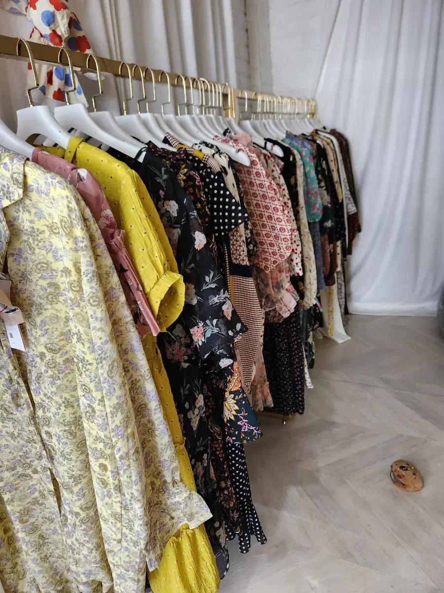 빈티지도매 봄여름 롱원피스 일괄판매 100종이상