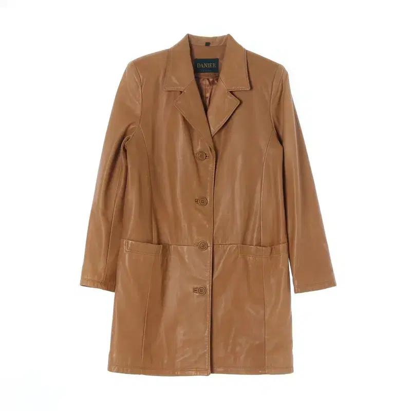 [JPN] 양가죽 레더 코트 - CANADA made (여성 XXL)