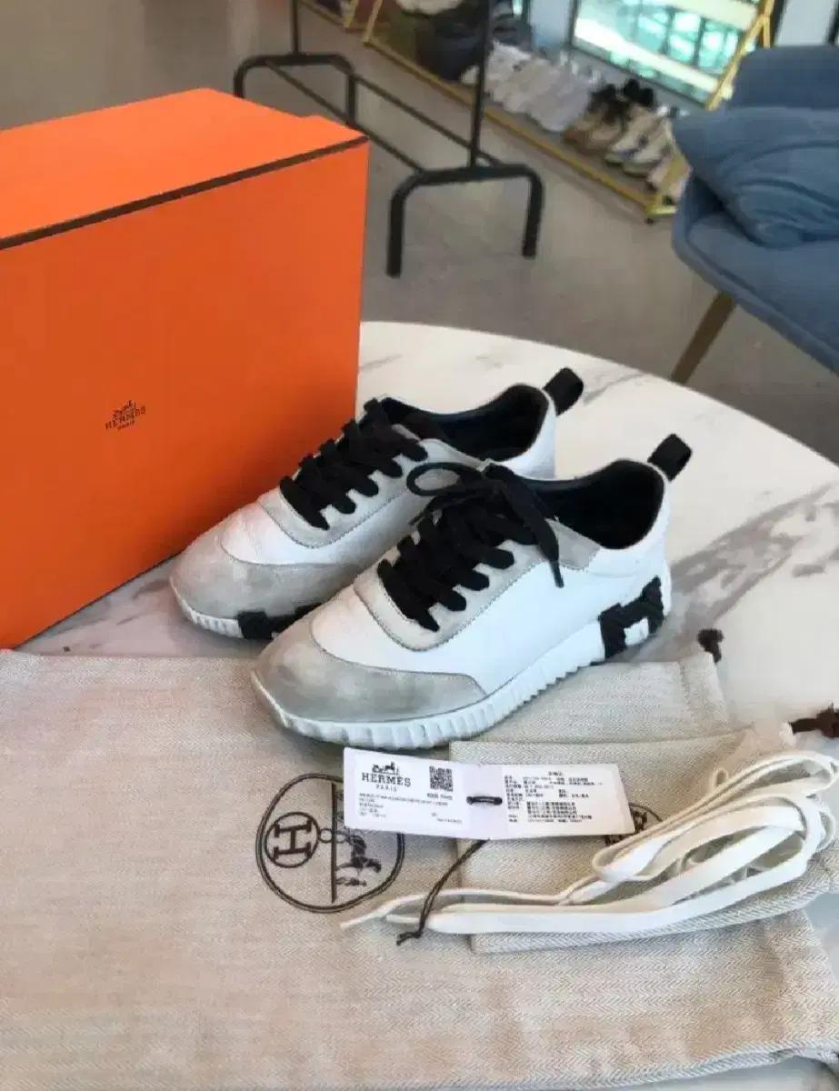 [S급/37 size] 에르메스 바운싱 스니커즈 37사이즈