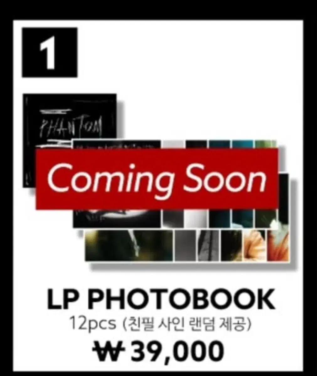 박효신 Phantom LP 포토북
