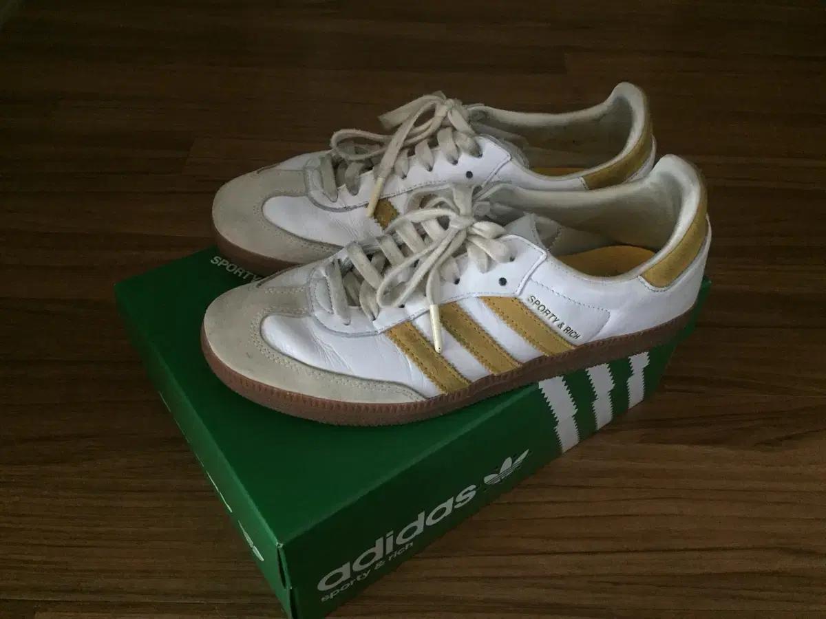 아디다스 스포티앤리치 삼바 옐로우 240 판매