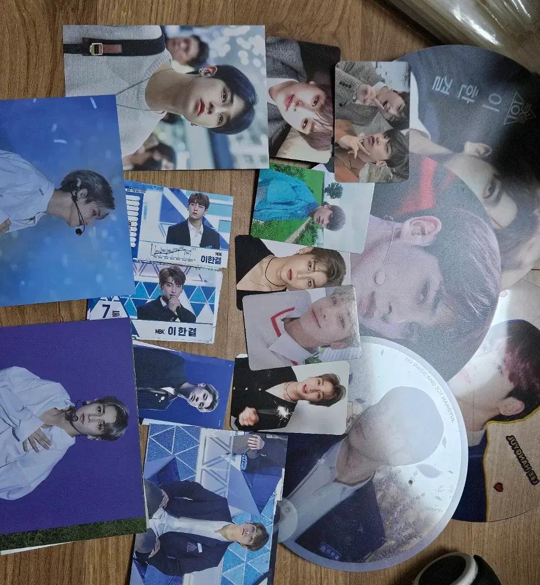 BAE173 이한결 굿즈 일괄 부채 포카 X1 엑스원 비에이일칠삼 남도현