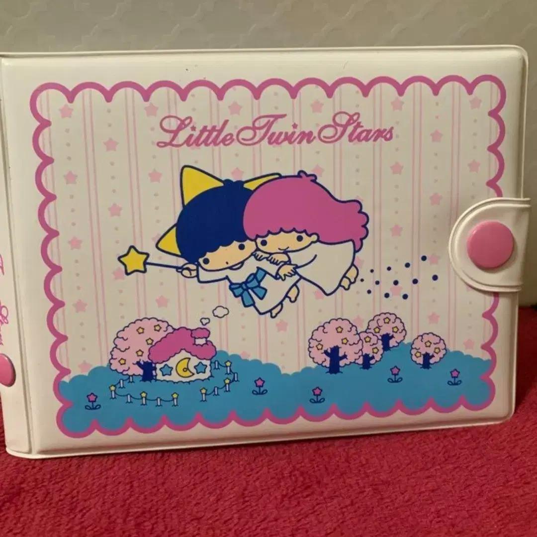 산리오 레트로 고전 키키라라 트윈스타 앨범 사진 엽서 지류 보관힘