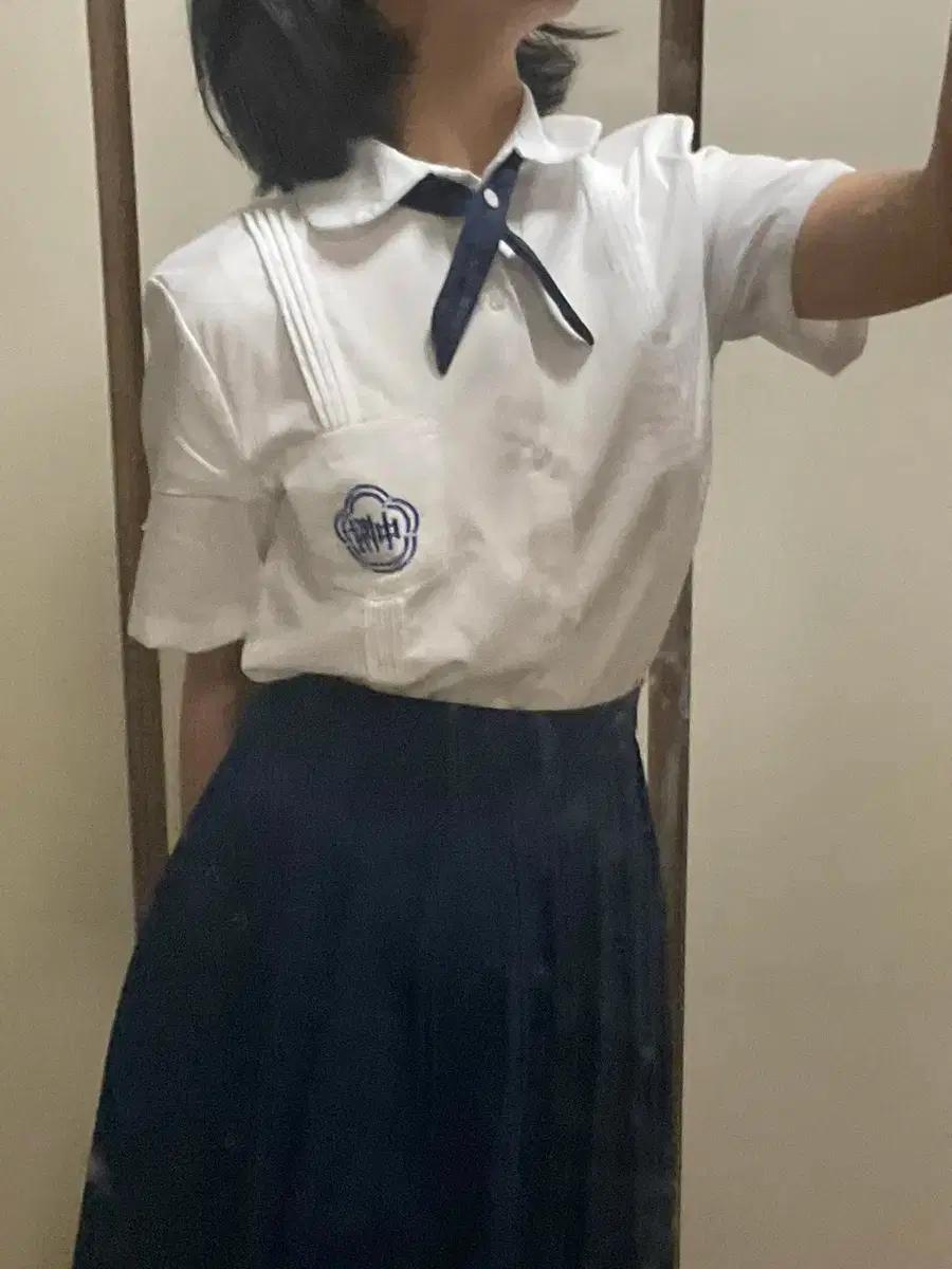 대만교복 대여 / 네이비, 장치마 /무료 소품대여(cd플레이어,디카)
