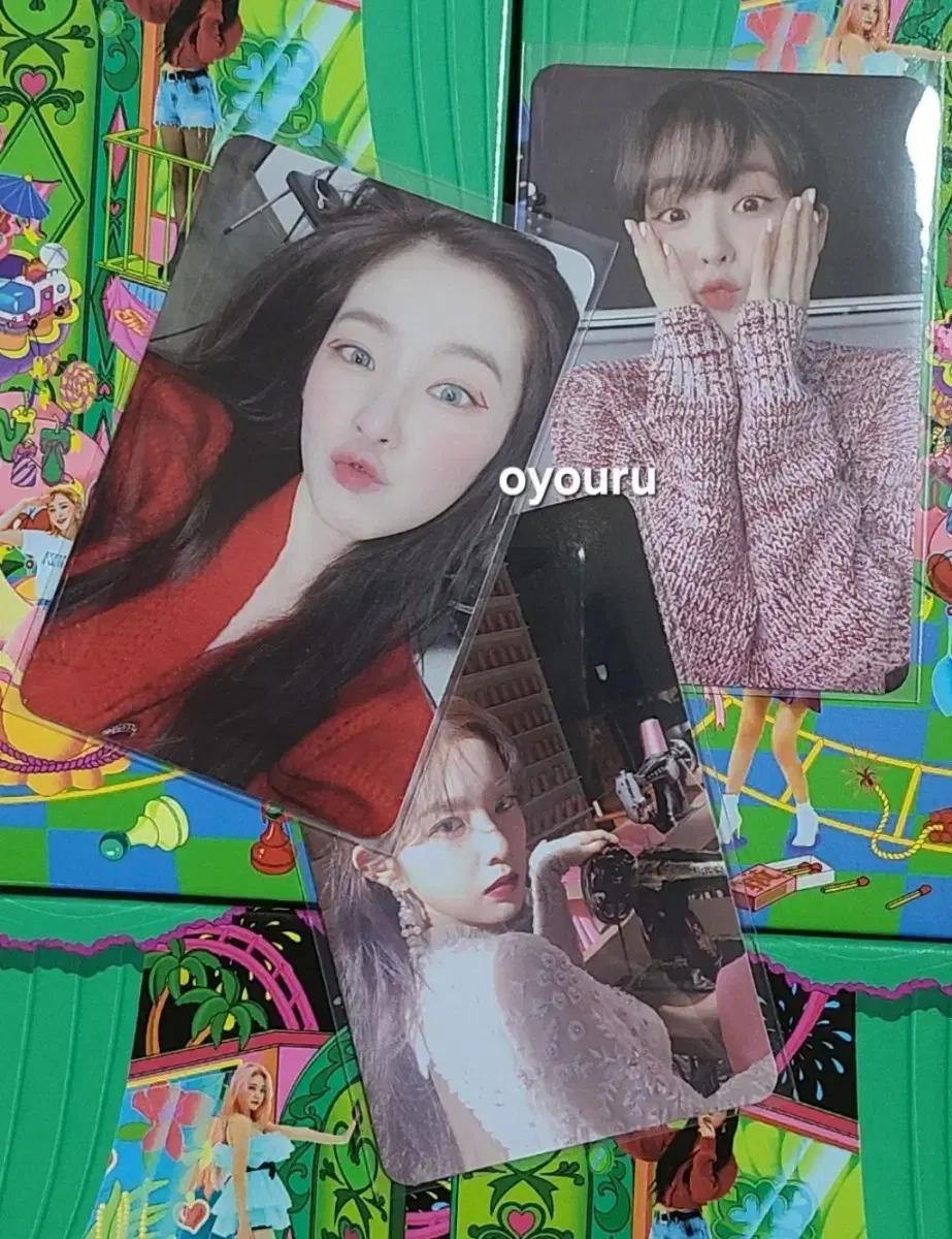 아이린 포카 싸이코 스크랩북 레드벨벳 양도 포토북 포토카드 피날레