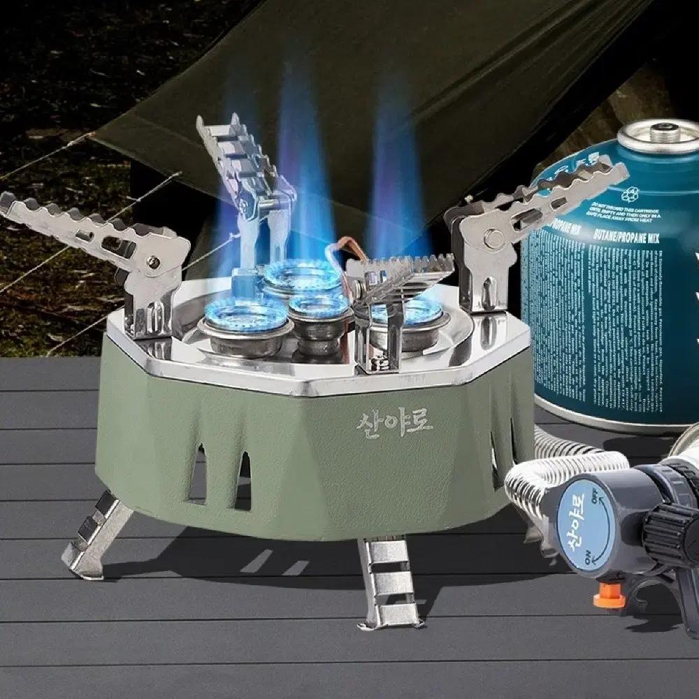 강염스토브 휴대용가스버너 등산용/ LUQ008