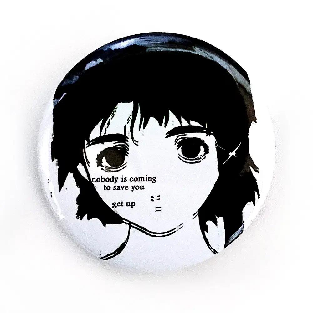 레인 캔뱃지 핀버튼 serial experiments lain