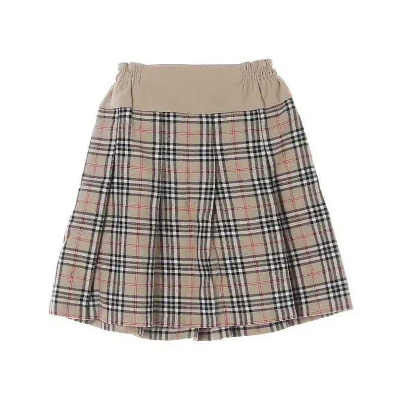 [JPN] 폴리 체크 밴딩 스커트 (여성 23in~)