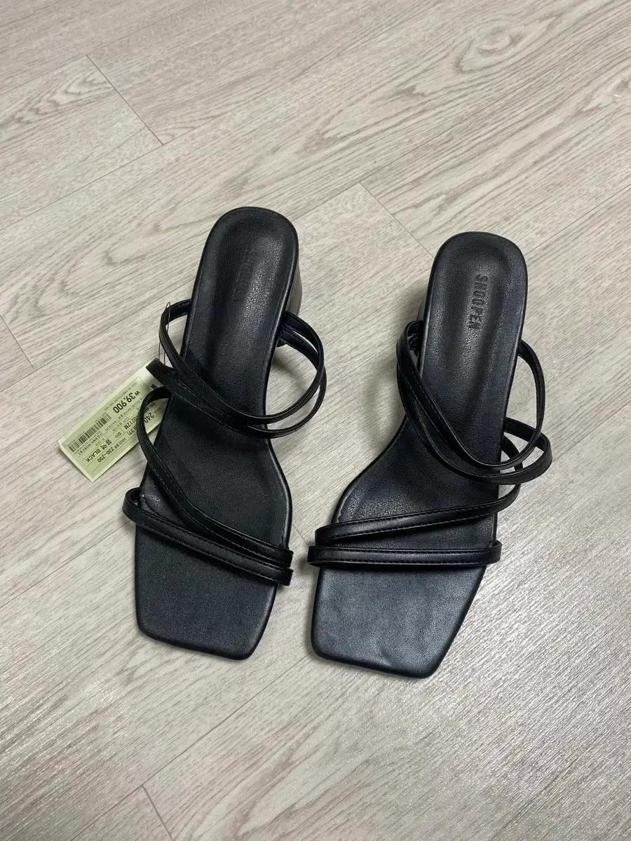 슈펜 여성 스트랩 샌들 슬리퍼 뮬 240 (새상품)