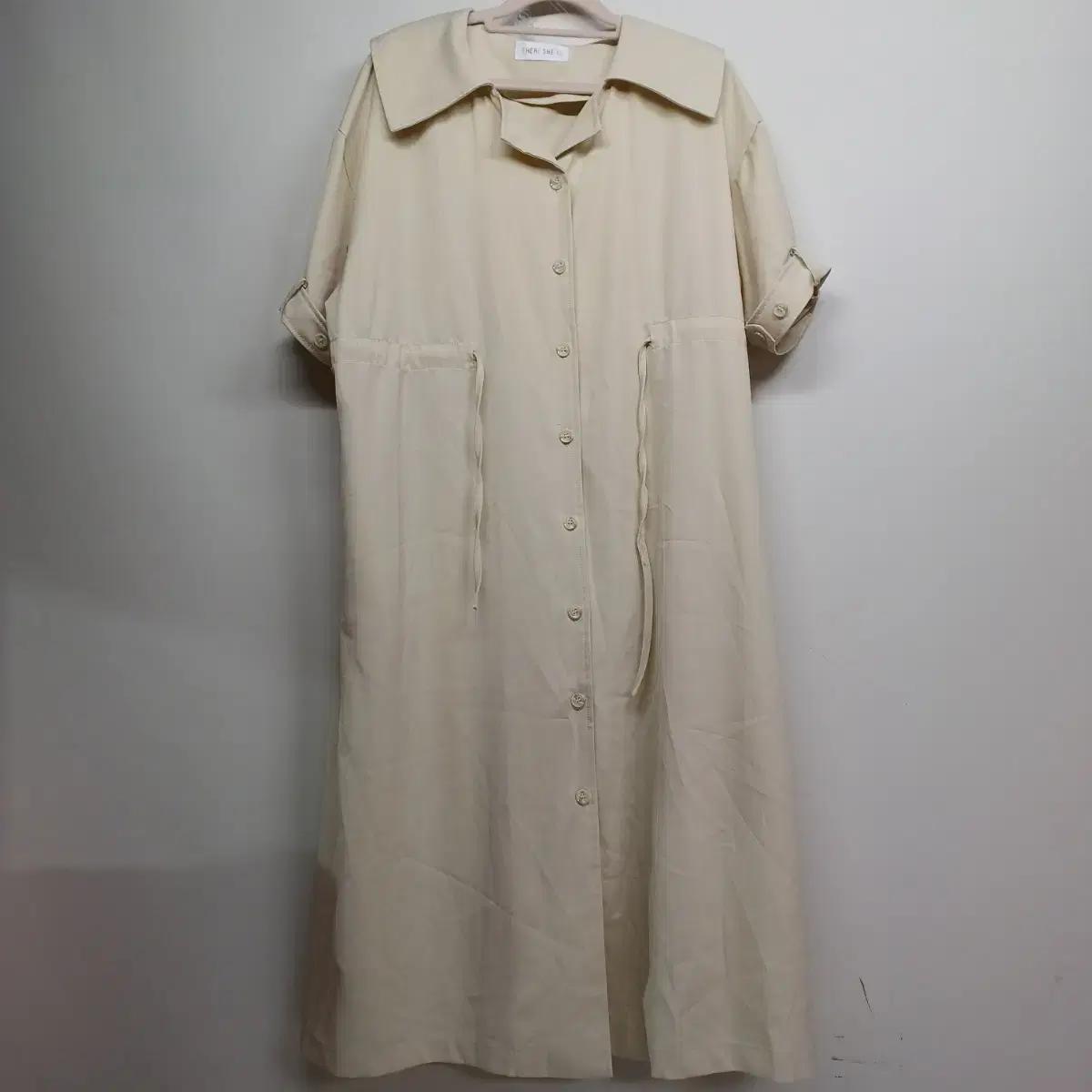 여성 롱셔츠원피스 프리사이즈 여름 6114