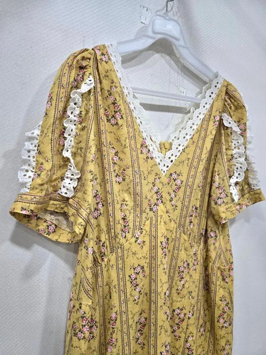 STYLE NANDA 코튼 레이스 여름원피스