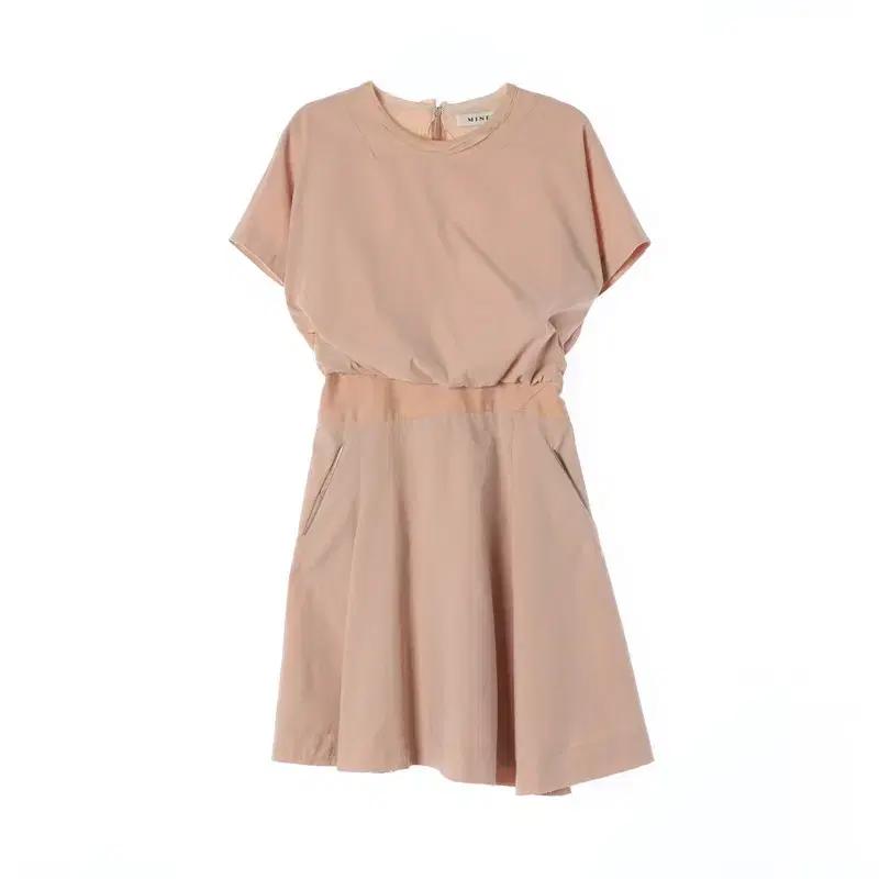 MINE 마인 베이지 미니 원피스 | 여 76-90-155
