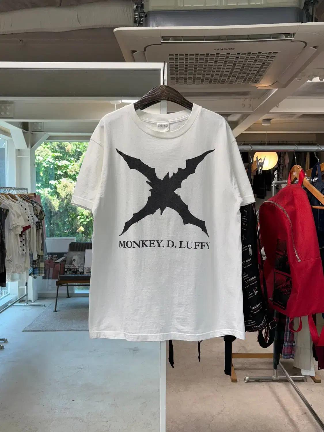 원피스 루피 스카 티셔츠