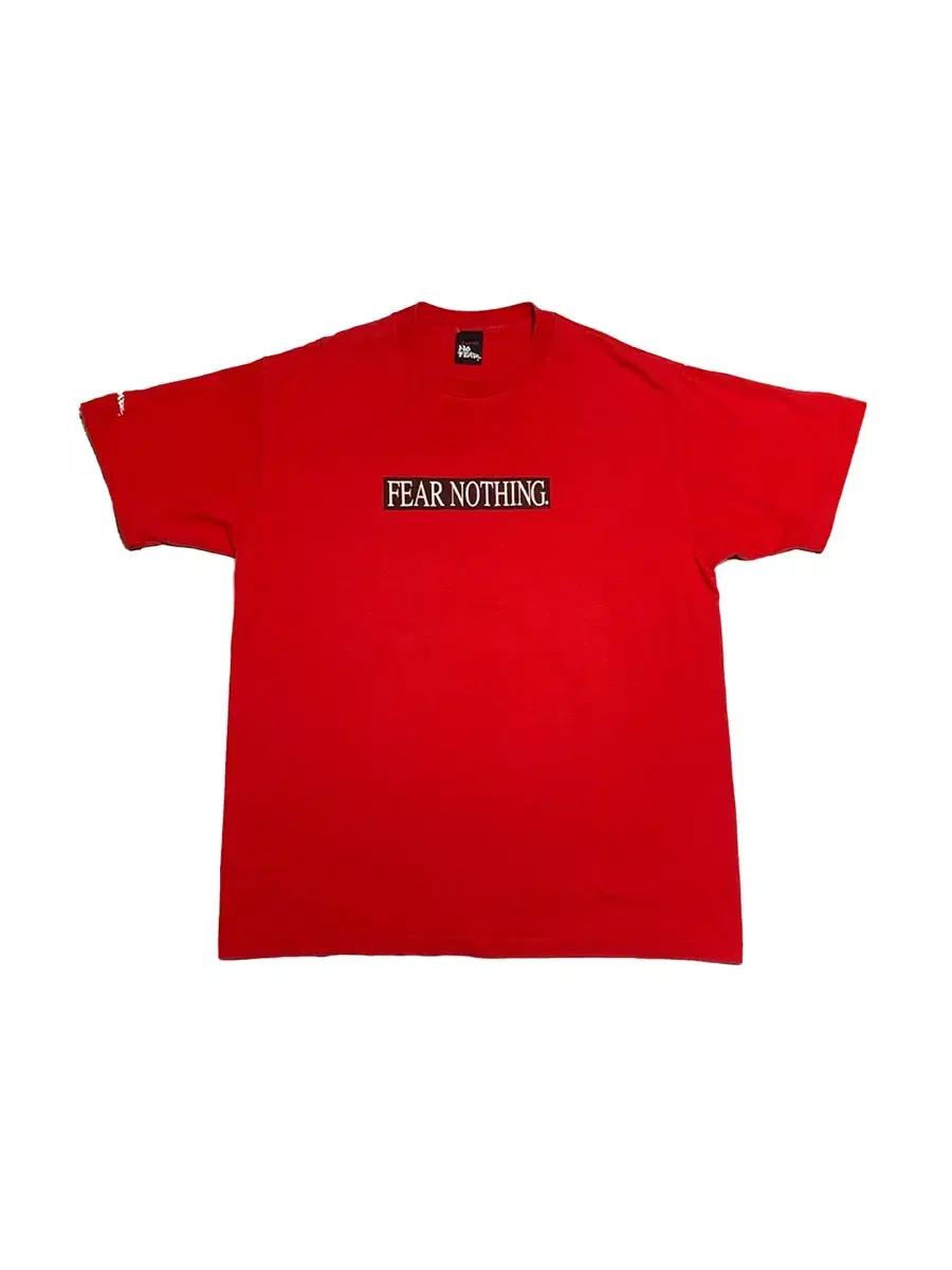 90s 노 피어 FEAR NOTHING 티셔츠