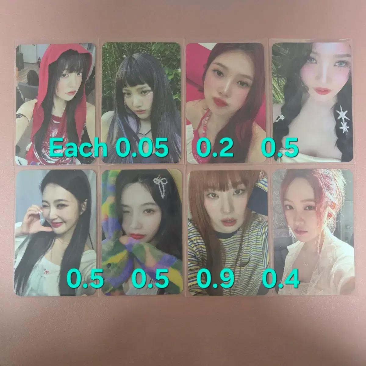 레드벨벳 코스믹 에버라인 사운드웨이브 앨포 예리 조이 슬기