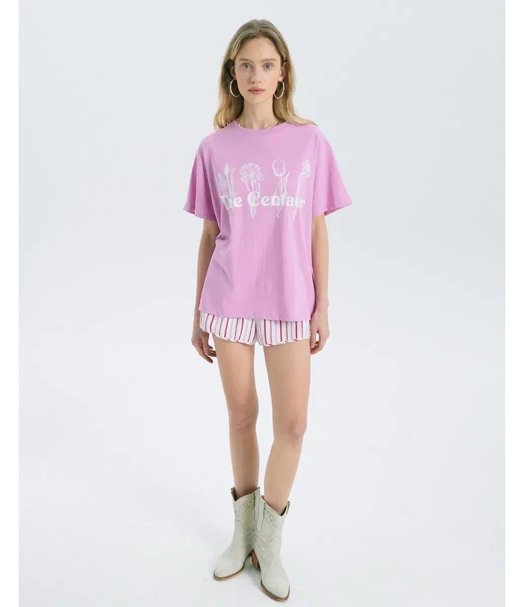 [새상품] CENTAUR.KR 센토르 티셔츠 퍼플핑크