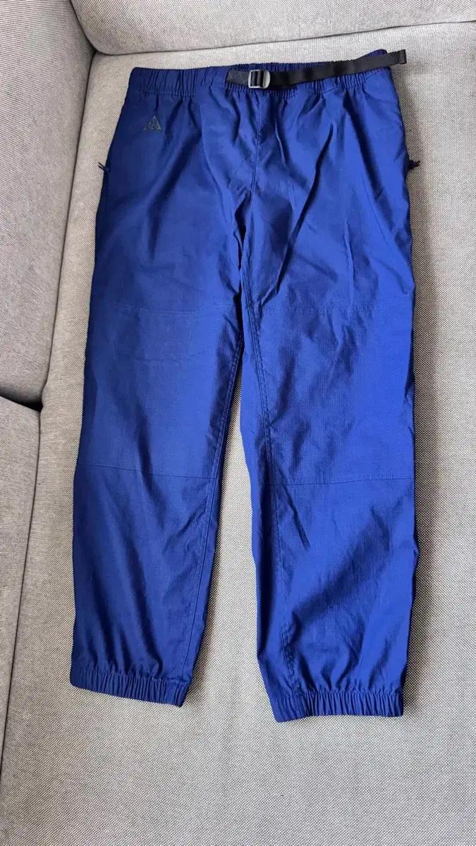새상품) 나이키 acg 트레일 팬츠 xl 블루