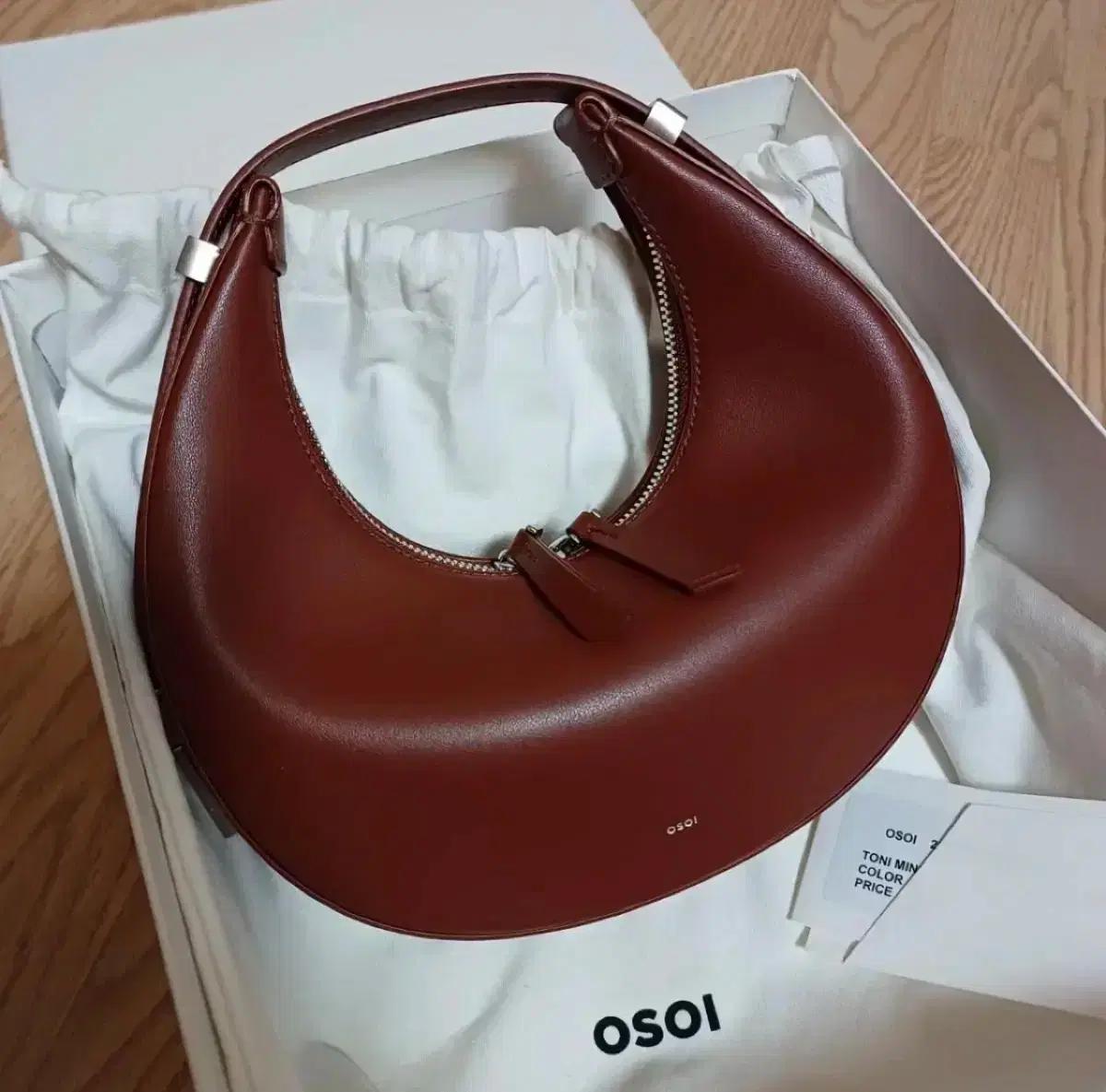 오소이 미니 토니 숄더백 브릭 / 풀박 [osoi ]