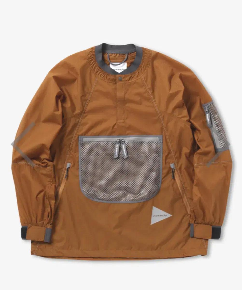 and wander 풀오버 자켓