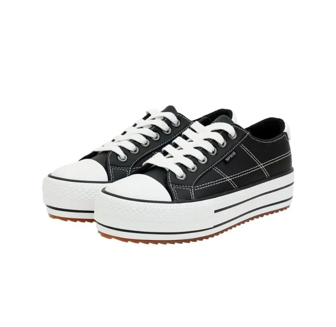 스프리스 통굽 스니커즈 여성 스티치 키높이 운동화NEW