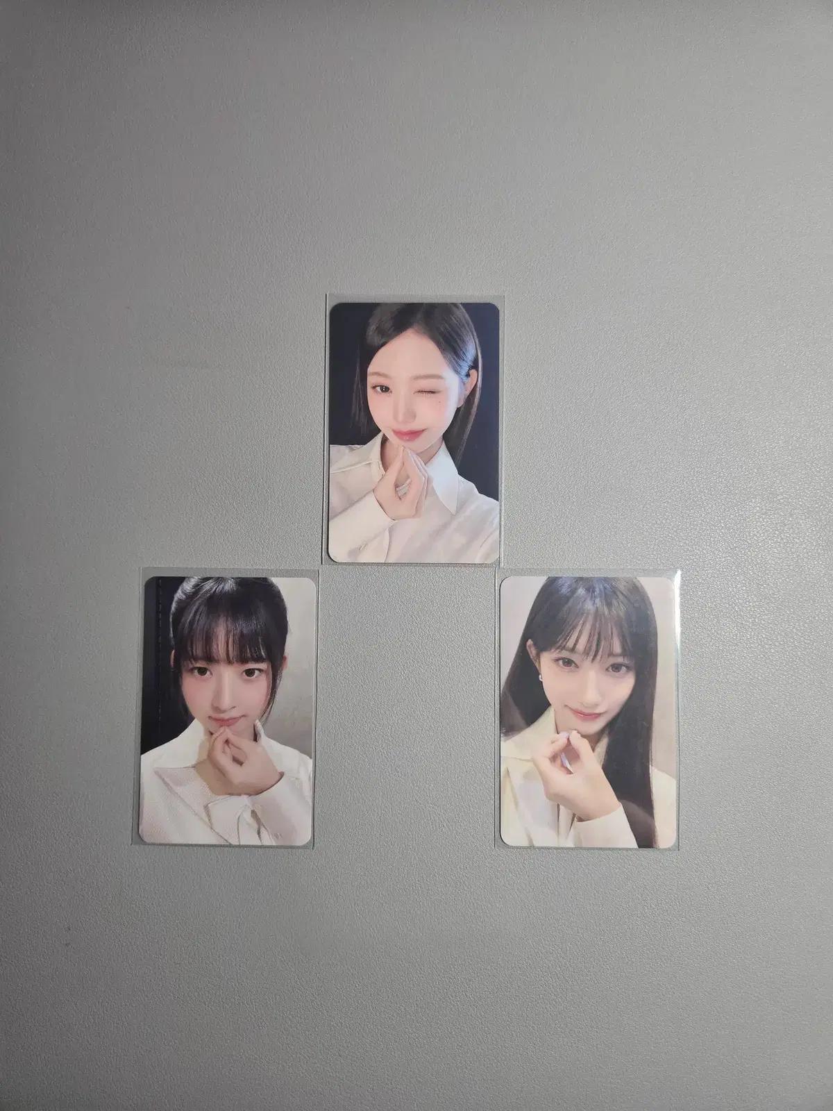 [ 일괄 ] 아이브 시네마 포카 ( 원영, 레이, 이서 )