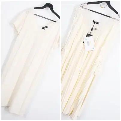 여성F / 텍새 수입 트윈세트 레이어드 원피스