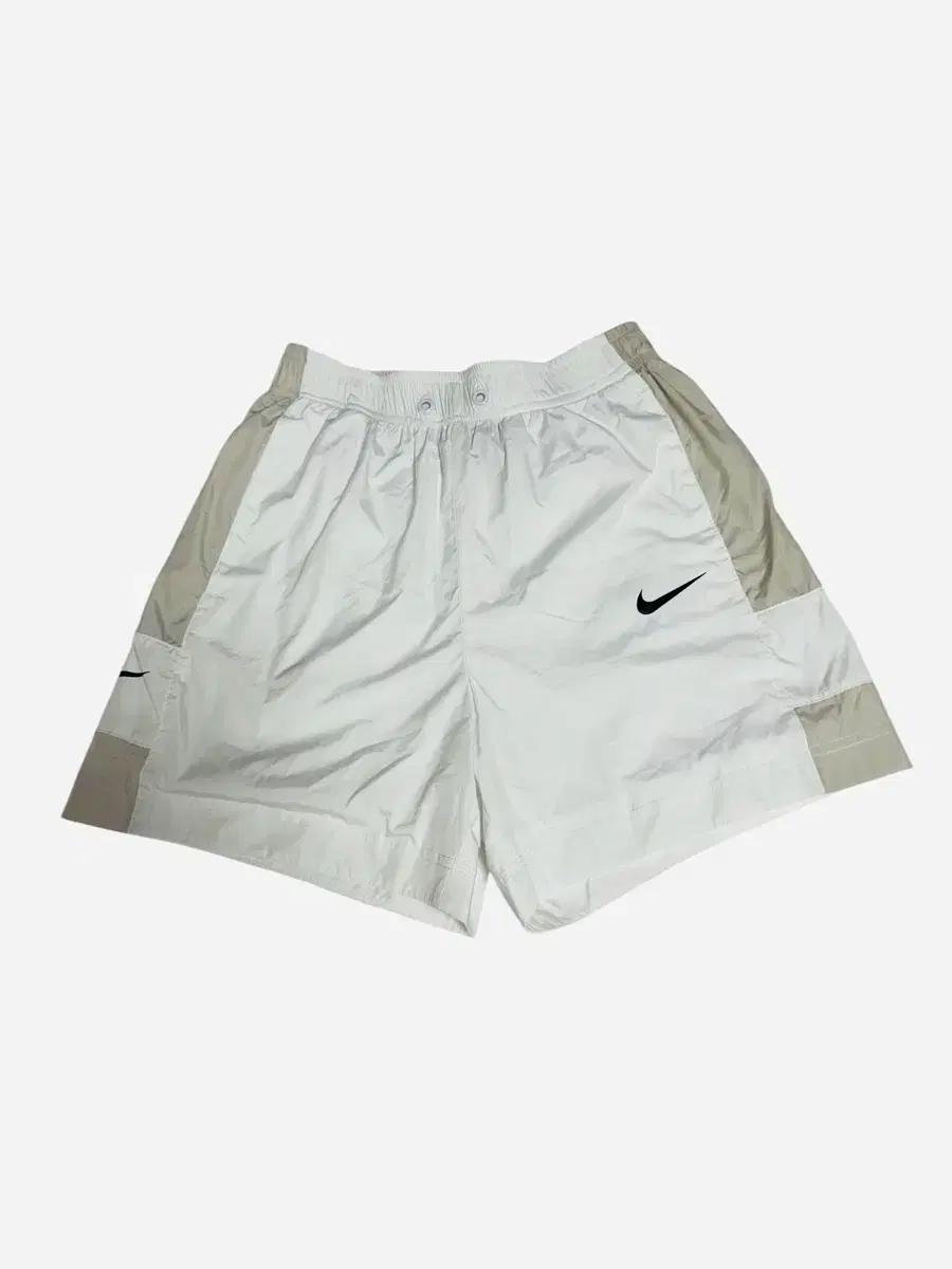 나이키 러닝 반바지 XS / 화이트 베이지 배색