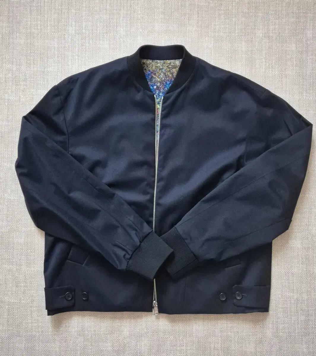 준지 juun.j 리버서블 양면 자켓 블루종 46