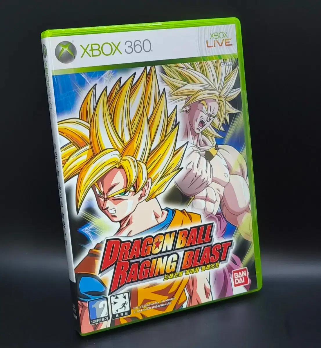 엑스박스360,XBOX360 정발 A급 드래곤볼 레이징 블래스트