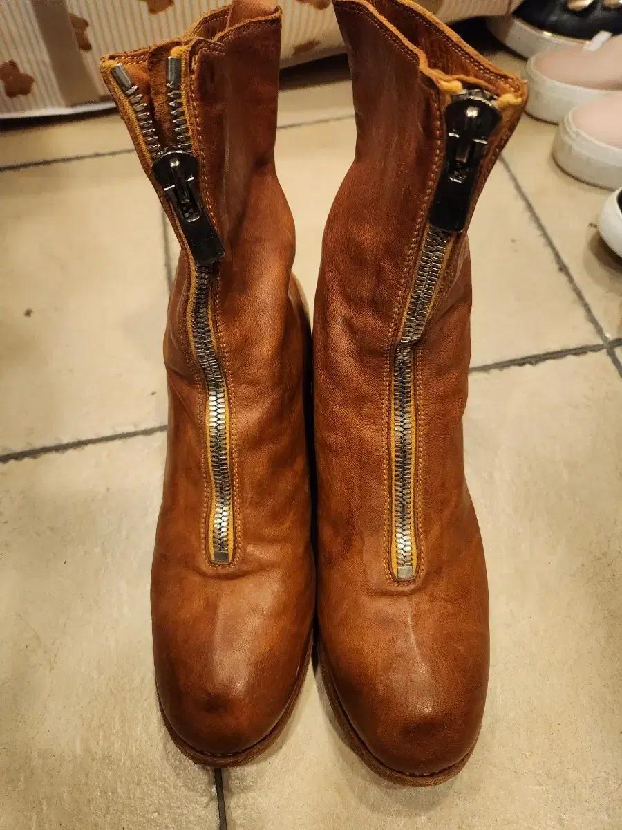 구이디 PL2 지퍼부츠