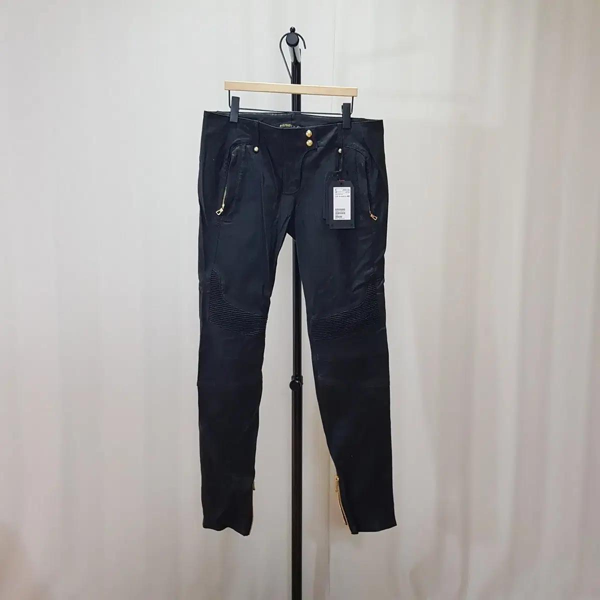 (새제품) 발망 X H&M 램스킨 유니섹스 바이커진 42 A377