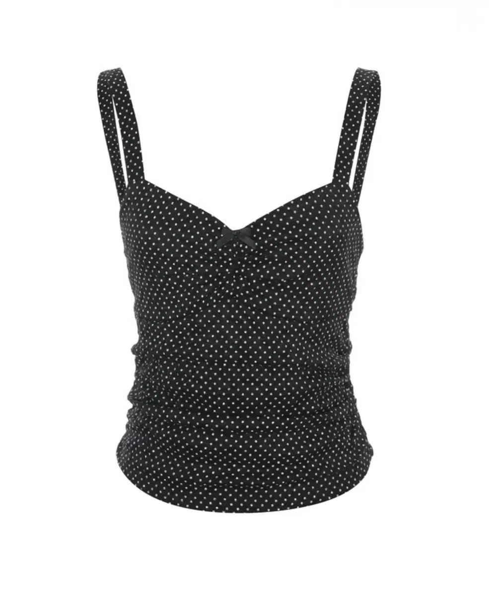 Wsc archive Dot 3-way shirring top