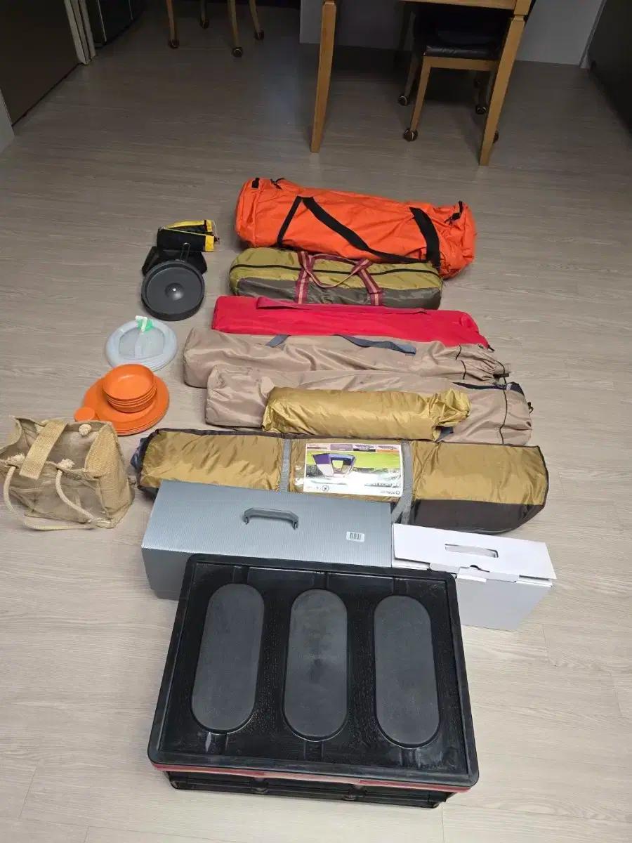 [인천] 캠핑 장비 (텐트/그늘막, 캠핑의자, 취사용품 등 일괄)