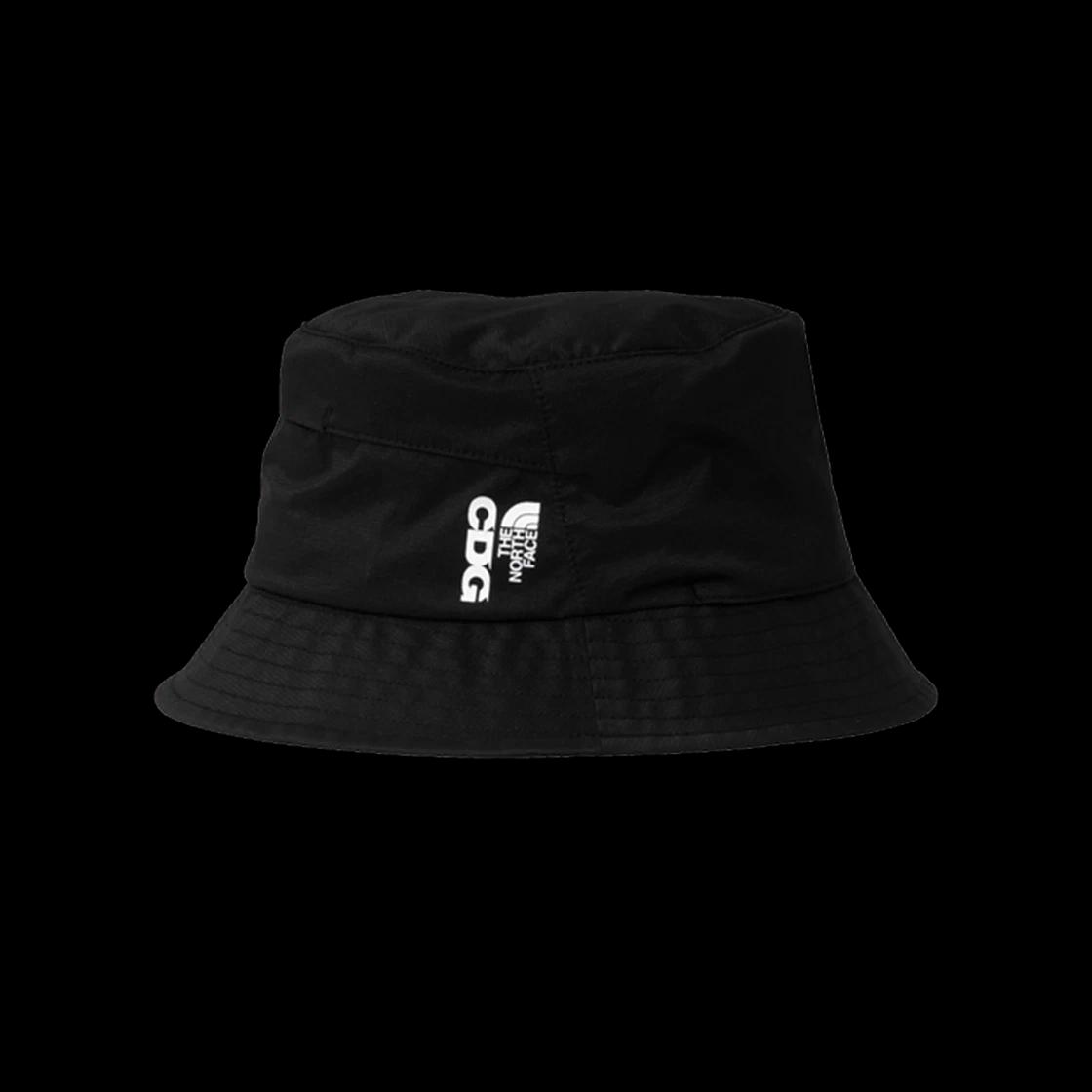 CDG x 노스페이스 립스탑 플라이웨이트 버킷햇 블랙