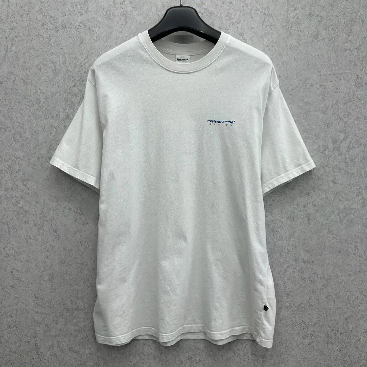 100 디스이즈네버댓 남자 루즈핏 반팔 티셔츠