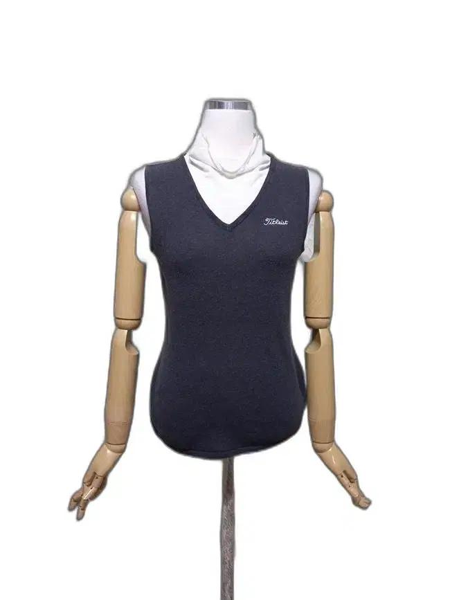 타이틀리스트 정품 봄춘추용 여성 민소매 니트조끼티셔츠85