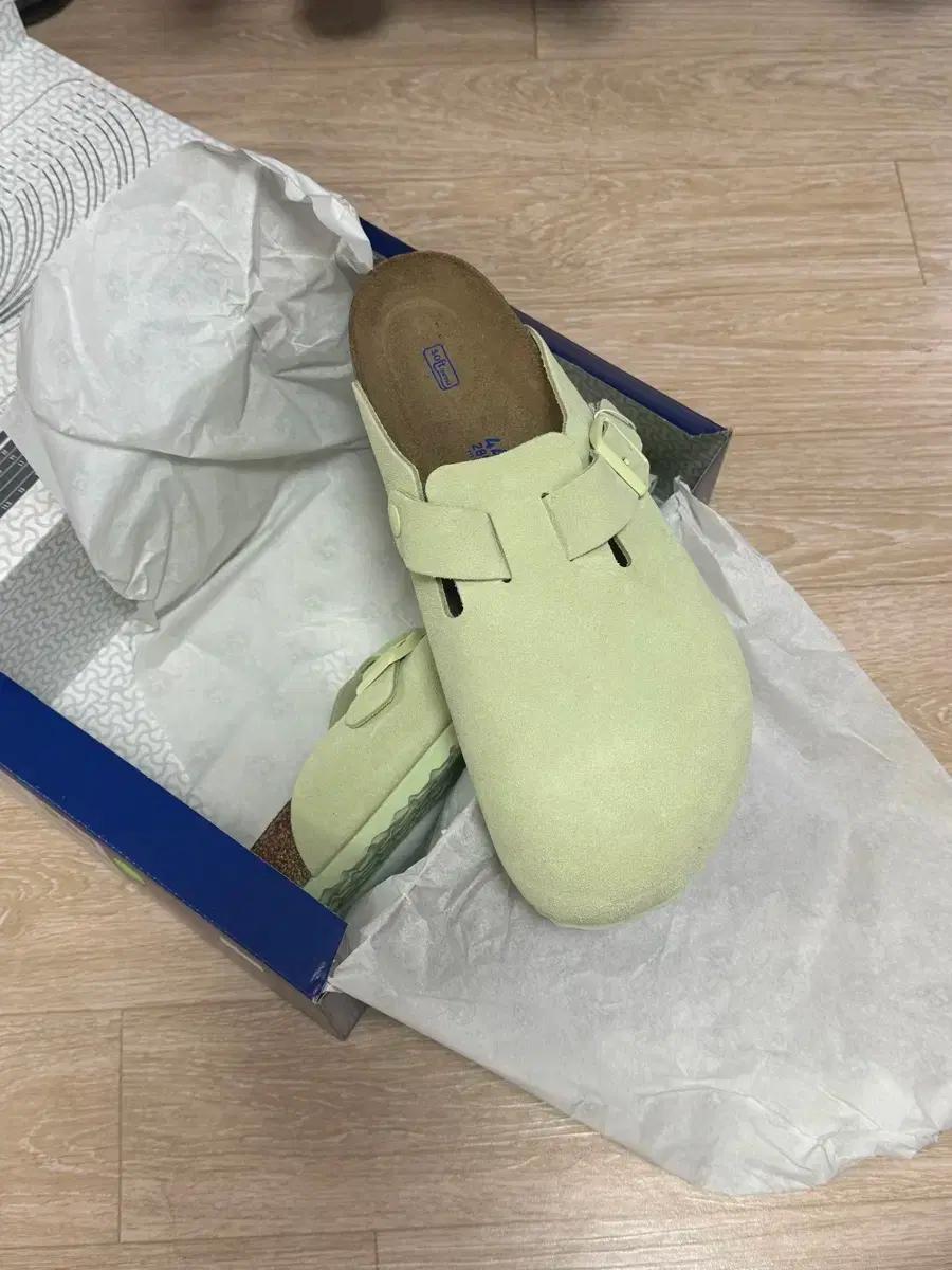 버켄스탁 보스턴 bs 페이디드 라임