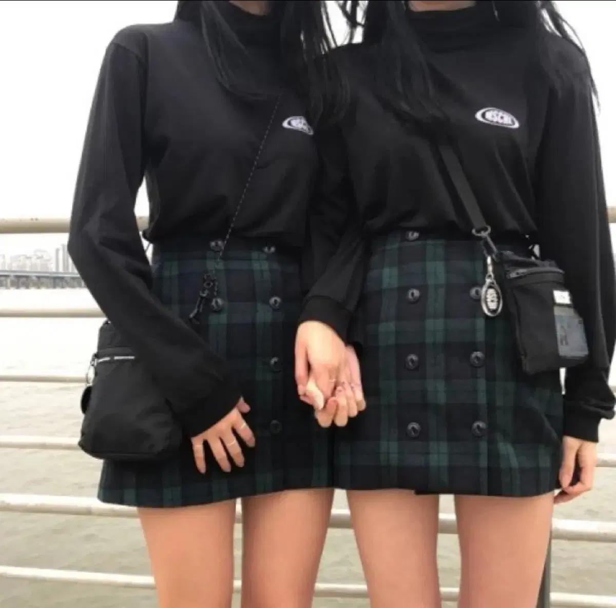미스치프 더블스커트