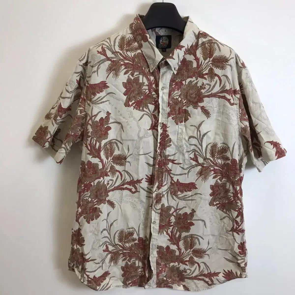 레인스푸너 USA 하와이안 반팔셔츠 [2XL]