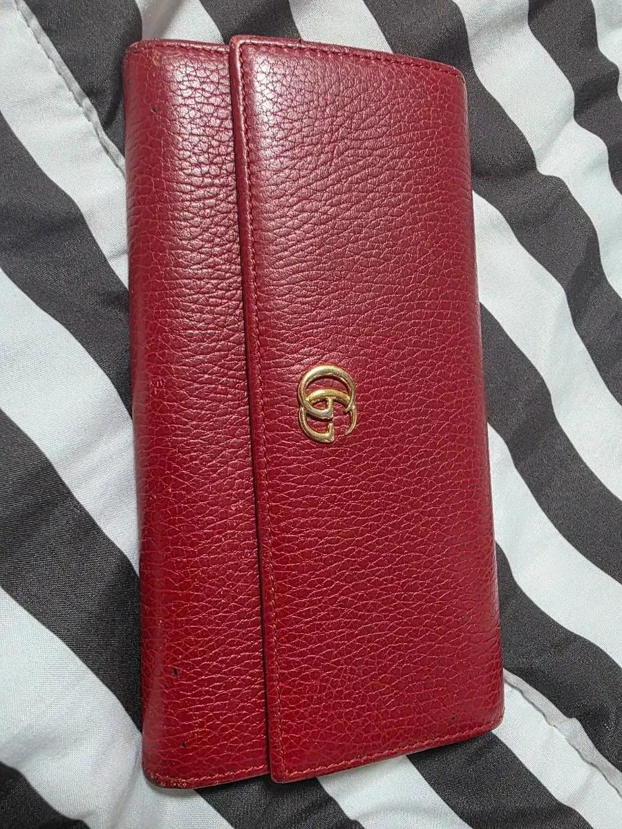 구찌 GG 버건디 장지갑