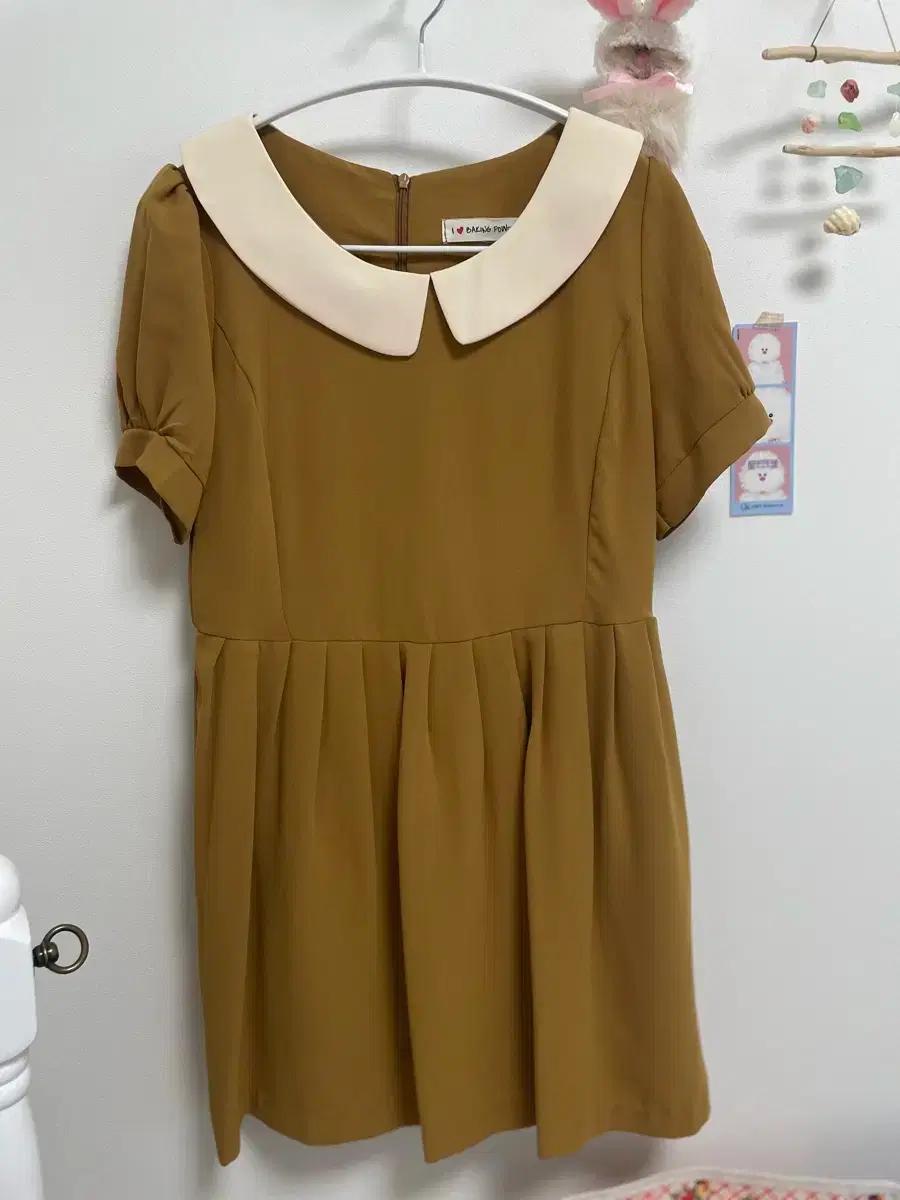 여름 둥근카라 원피스 팝니다 (하객룩 추천)