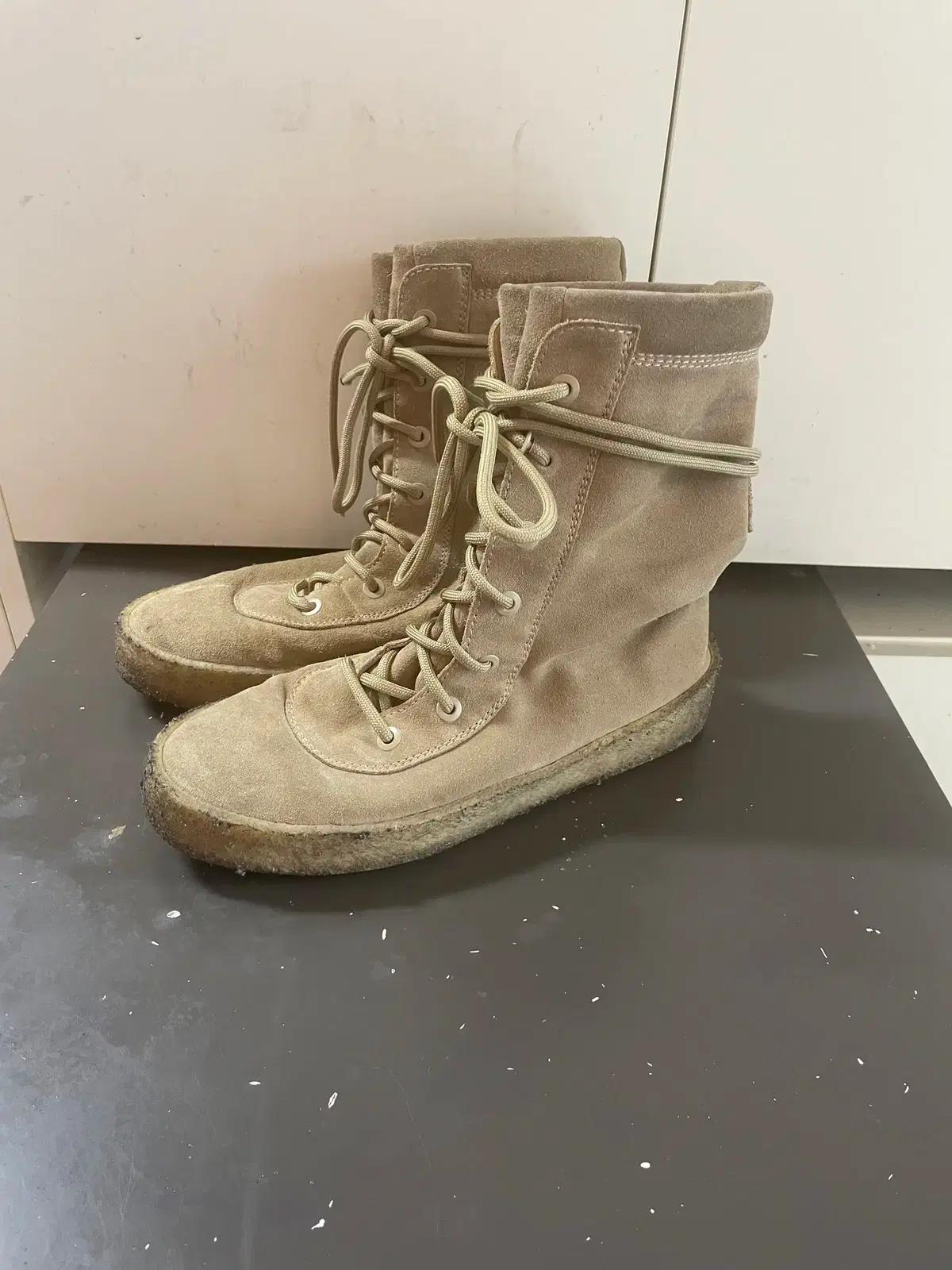 [43size] Yeezy Season 2 Crepe Boot