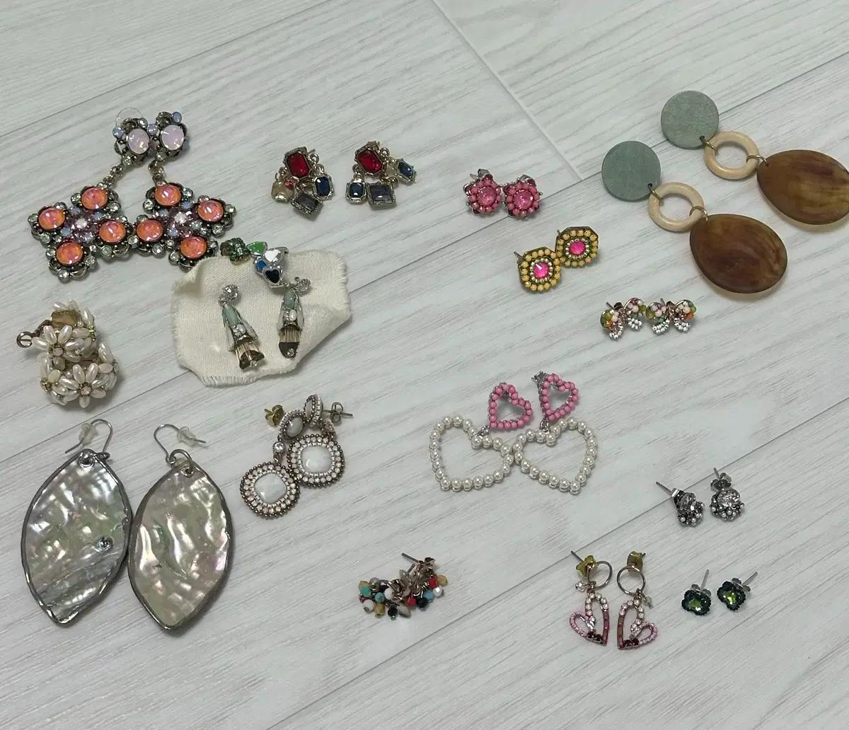 세트))귀걸이 악세사리 신혼여행 휴양지 패션귀걸이