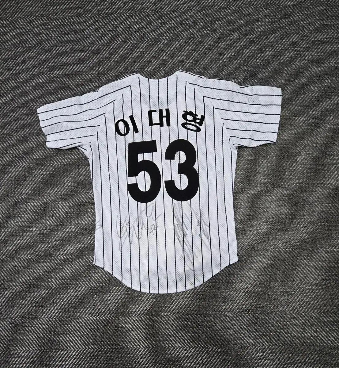 LG 트윈스 이대형선수 마킹유니폼