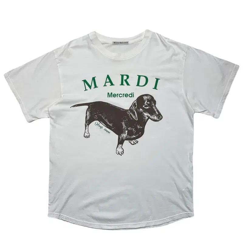 MARDI MERCREDI 댕댕이 반팔 FREE