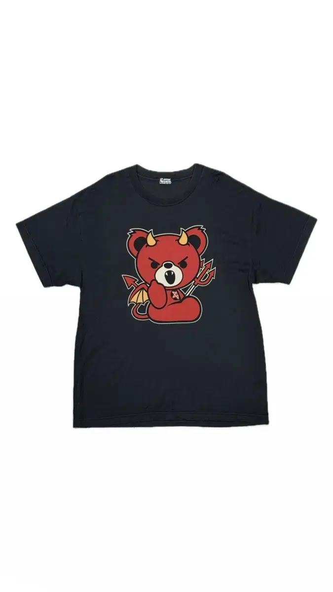 히스테릭 글래머 아카이브 악마 퍽베어 반팔 티셔츠