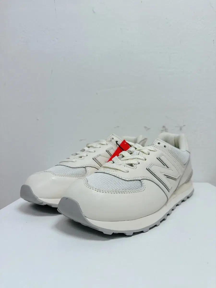 (정품/새상품) NEW BALANCE 뉴발란스 남성 화이트574 스니커즈