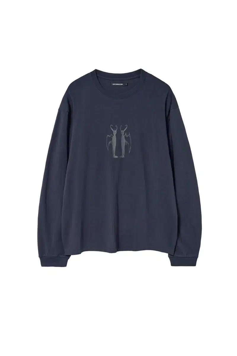 [S] 해칭룸 Devil & Angel Tee Dark Navy
