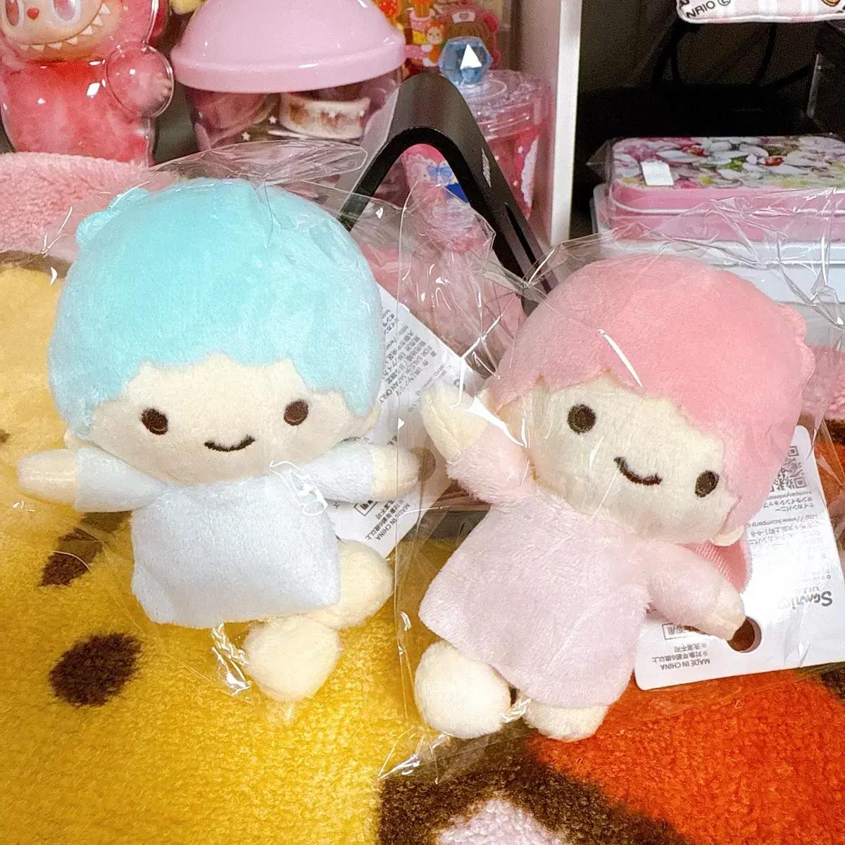 산리오 리틀트윈스타 키키라라 아시바라 시리즈 마스코트 (일괄)